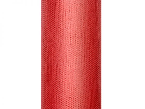 Tüll 0,15 x 9m rot